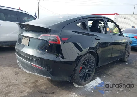 2022 Tesla Model Y Performance Dual Motor All-Wheel Drive из США, поврежденный, VIN 7SAYGDEFXNF337550